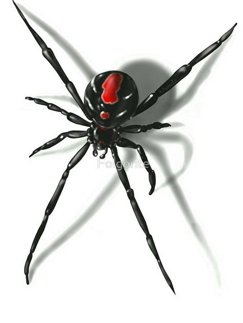Black Widow Spider Art 3d Spider Tattoo Dark Art Tattoo