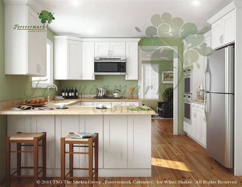 We offer ready to assemble kitchen cabinetry in over 41 door styles. Buy Ice White Shaker Kitchen Cabinets Online