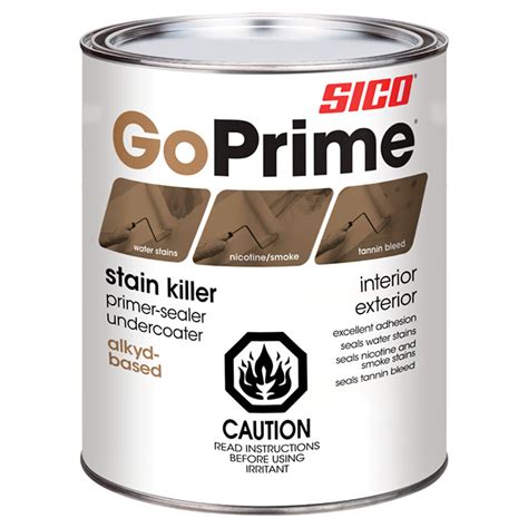 Sico Goprime Undercoater Primer Sealer Alkyd Based Flat Finish