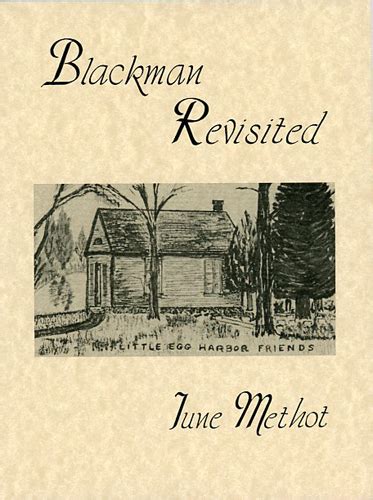 Blackman Revisited Ocean County Historical Society