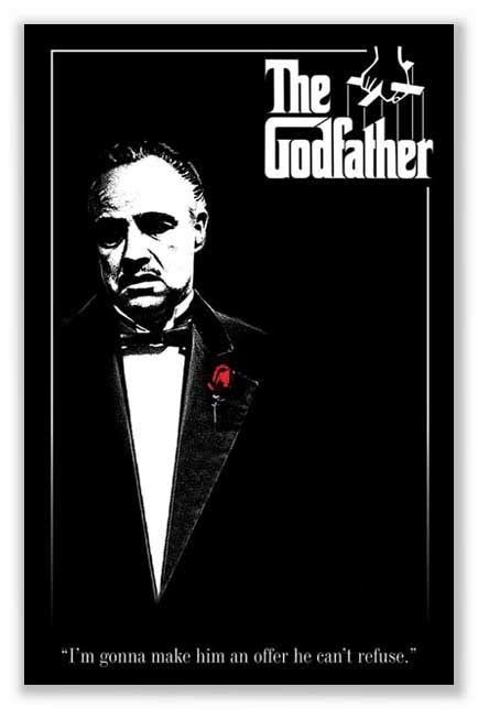 The Godfather Sonny Corleone Don Vito Corleone The Godfather Poster
