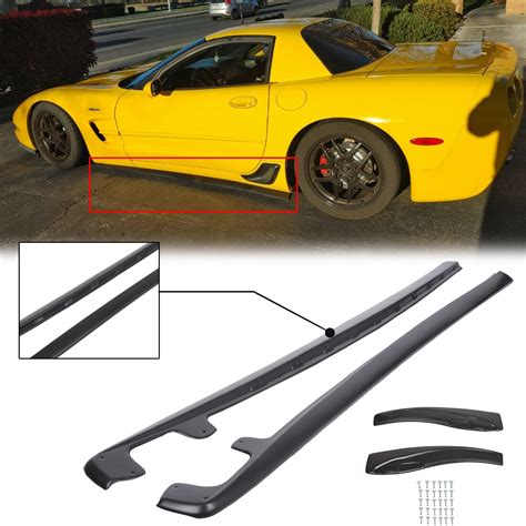 Buy Kuafu Rocker Panels With Mud Flaps Side Skirts Compatible With 2005