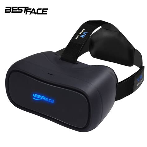 asli 2 k resolusi bestface 3d virtual reality vr pc kacamata warna hitam bluetooth headset