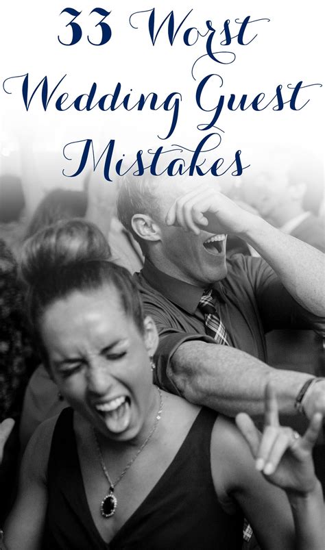 I later found out there were 600 guests, which i think with their cultural background, was an expectation from family and friends, but. 33 Worst Wedding Guest Mistakes | Wedding attire guest ...