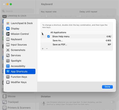 How To See Keyboard Shortcuts In Macos Sonoma Ventura