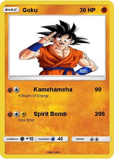 Pokémon Goku 9573 9573 Kamehameha My Pokemon Card