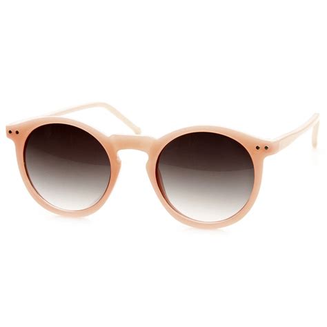 cute pastel round p3 key hole retro womens sunglasses zerouv