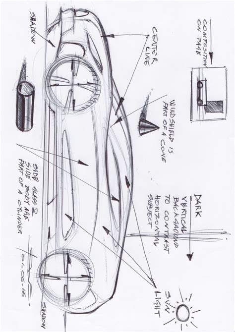 Car Parts Sketch At Explore Collection Of Car