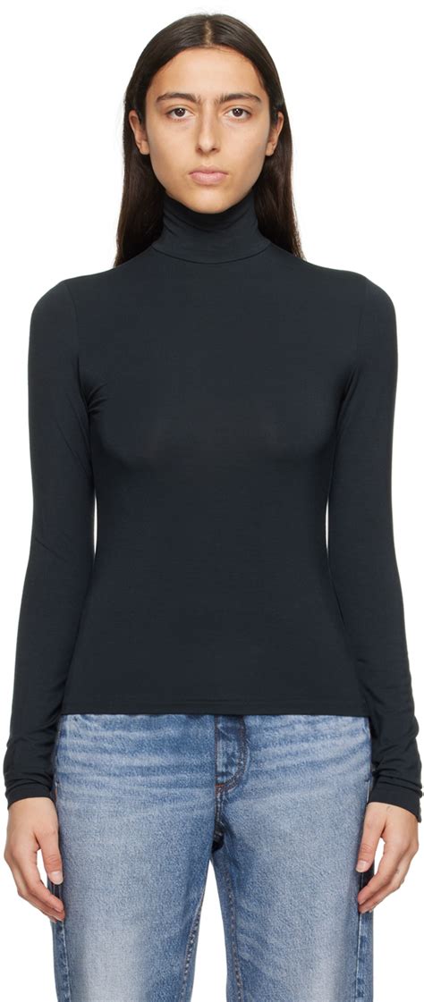 Rag And Bone Black Luca Turtleneck Ssense