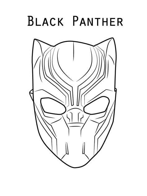 Maybe you would like to learn more about one of these? 20 Free Printable Black Panther Coloring Pages - Coloring ...
