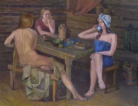 Русские девчонки в бане