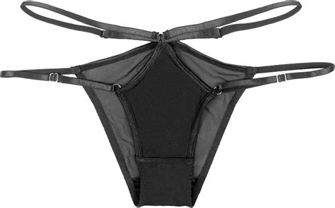 Uvpivm String Thong Underwear Women Seamless T Back Gstring Micro G String Panty Low