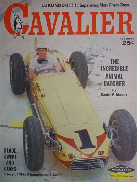Cavalier November 1958 Cavalier November 1958 Adult Magazine Bac