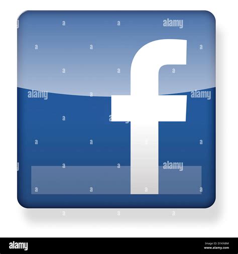 Facebook Logo As An App Icon Stock Photo Alamy