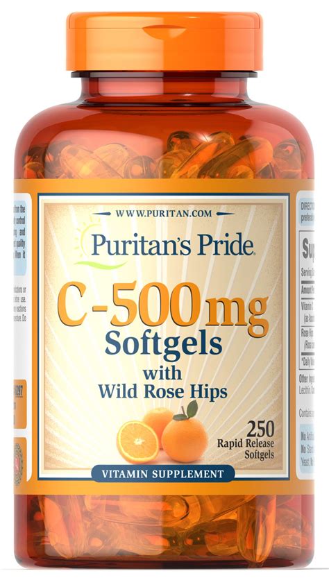 This will give you an idea of how your stomach reacts before investing extra money first. Vitamin C-500 mg with Rosehips 250 Softgels | Vitamin C ...