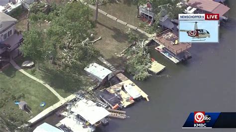 ‘significant Roof Tree Damage Near Lake Lotawana After Ef 0 Tornado