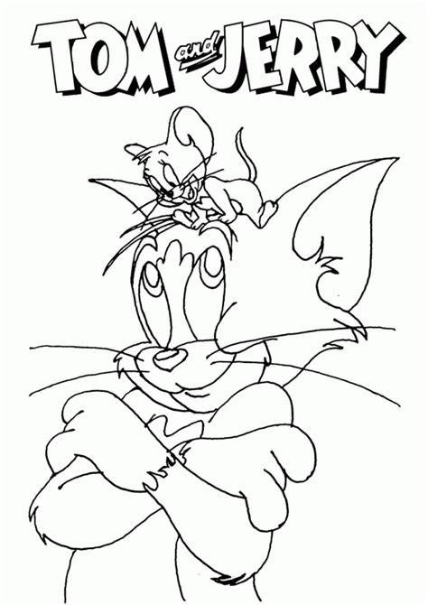 Tom and jerry coloring pages. Tom And Jerry Books - Coloring Home