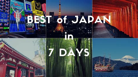 1 Week Itinerary The Very Best Of Japan For First Timers Japan Web