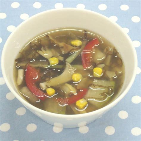 もずくと冬瓜のスープ | 学校給食レシピ | 株式会社SN食品研究所