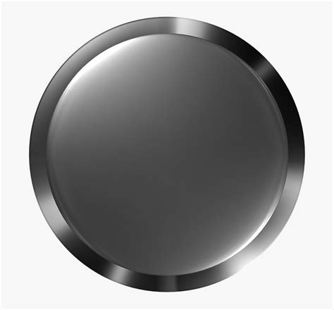 76 Button Png Black Download 4kpng