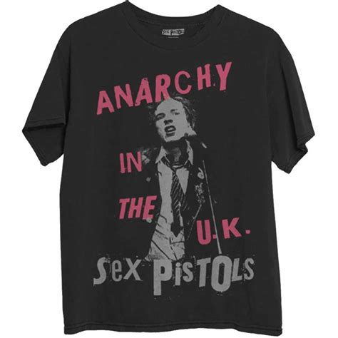 Sex Pistols Anarchy In The Uk T Shirt 441824 Rockabilia Merch Store
