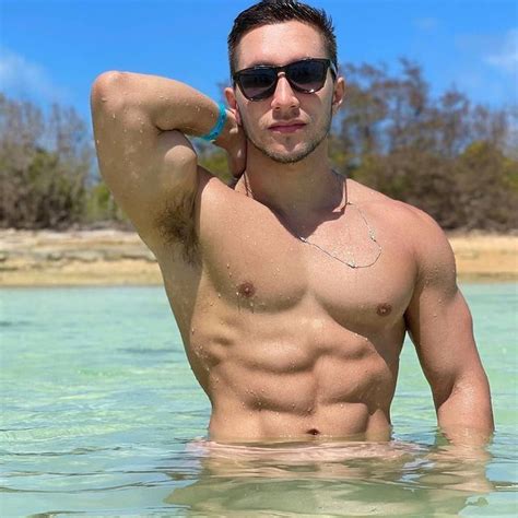 Beach Babe Male Beauty Hunk Mens Fitness Armpits Erotic Hot Guys Handsome Abs