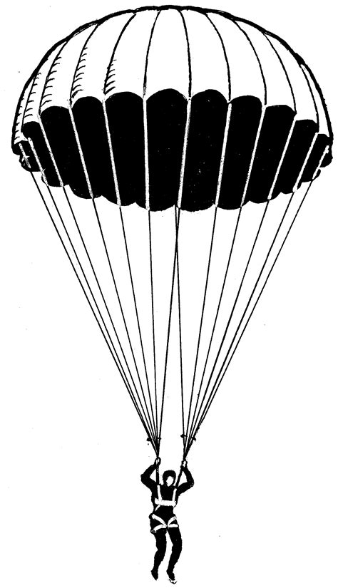 Parachute Drawing Free Download On Clipartmag