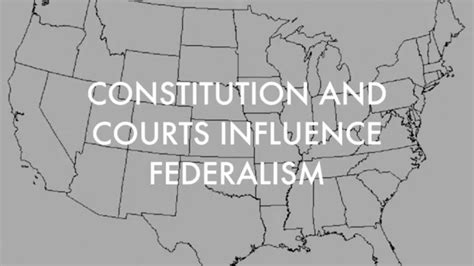 Constitution And Courts Influence Federalism Youtube