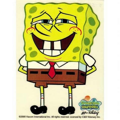 Spongebob Big Grin Sticker