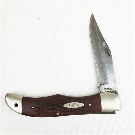 Case Xx 6165 Sab 1965 1969 Folding Pocket Knife Wood Handle Etsy