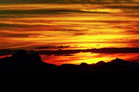 Mountain Sunset Silhouette H1801 Photograph By Mark Myhaver Pixels