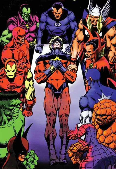 Captain Marvel - Marvel Comics - Mar-Vell - Avengers - Cosmic