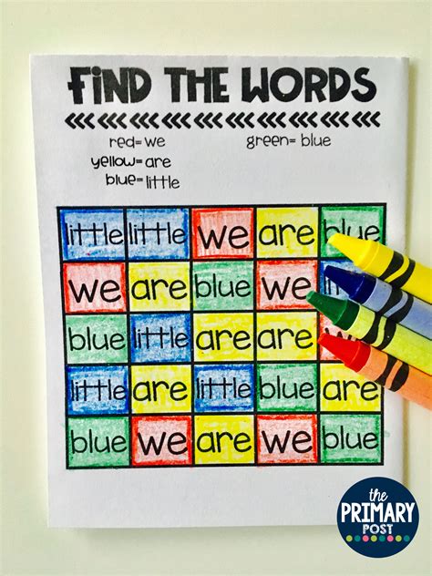 Printable Sight Word Booklets