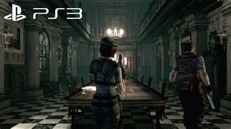 RESIDENT EVIL HD REMASTER PS3 Gameplay YouTube