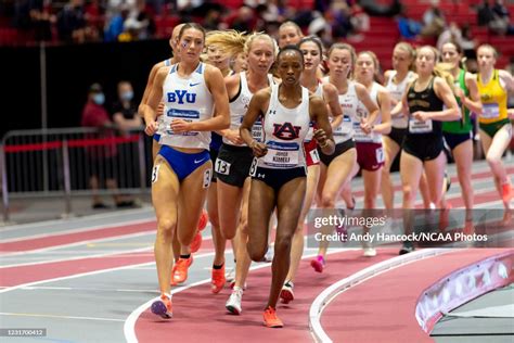 Courtney Wayment Of Byu Leads The Pack During The Division I Mens