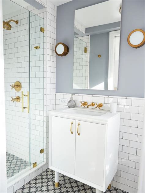 Depending upon your needs, the number of people in the household, their bathing times, you can always go for a narrow shower to make the most of your small bathroom space. 30+ Small Bathroom Design Ideas | HGTV