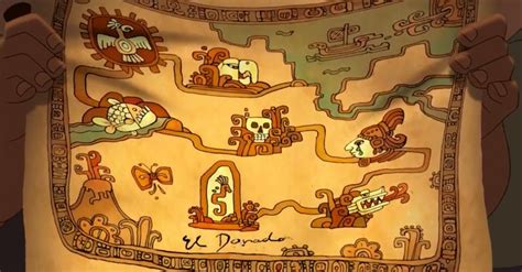 Map To El Dorado Dreamworks Animation Wiki Fandom Powered By Wikia