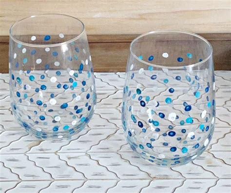 Diy Decorate Plastic Wine Glasses Glass Designs
