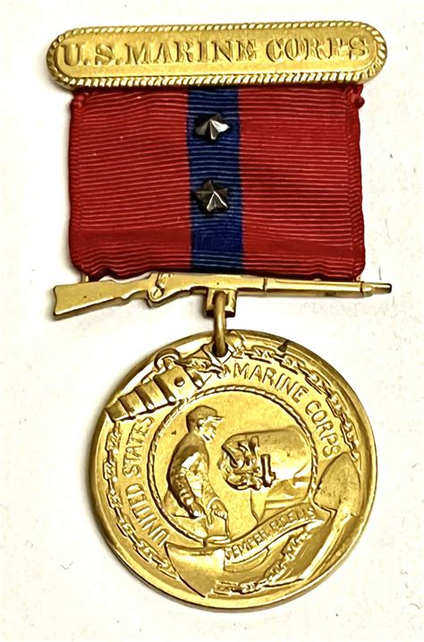 Usmc Good Conduct Medal 3rd Award Enemy Militaria