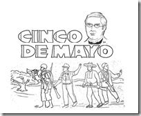 ¿celebras el cinco de mayo en familia? Dibujos Para Colorear 5 De Mayo - Dibujos Para Dibujar