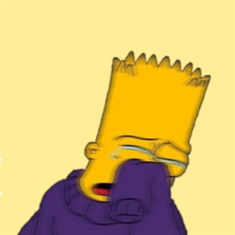 1080x1080 Sad Heart Bart 1080x1080 Sad Heart Bart Simpsons Depressed Aesthetic