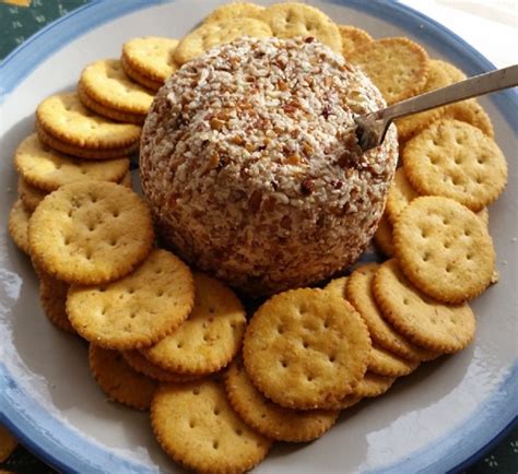 Easy Cheddar Blue Cheese Ball Recipe Appetizers And Party Recipes