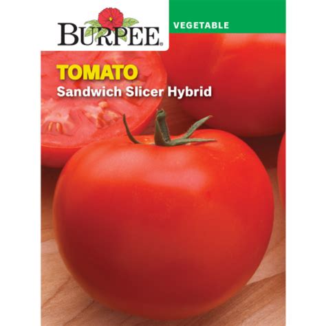 Burpee Sandwich Slicer Hybrid Tomato Seeds 1 Ct Dillons Food Stores