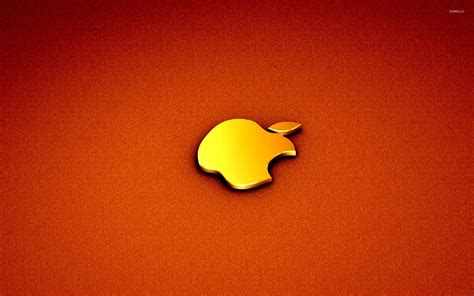 Golden Apple Logo Wallpaper Computer Wallpapers 26015