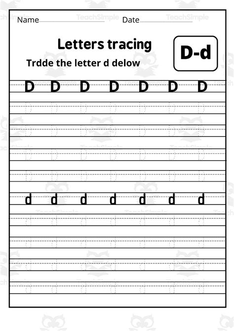 Letter D Activities Kindergarten Letter D Activity Teaching Letter D By