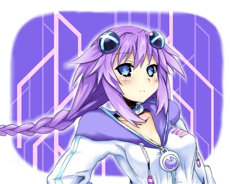 Hyperdimension Neptunia Neptune Purple Hearts Art Anime Purple Heart