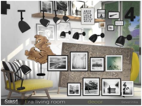 Era Livingroom Decor Mod Sims 4 Mod Mod For Sims 4