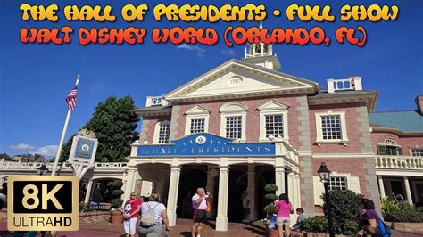 Disneys The Hall Of Presidents Walt Disney World Orlando Fl