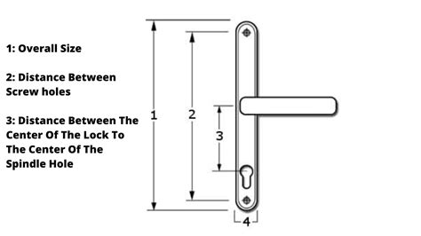 Upvc Door Handles Sizes Explained How To Measure And Fit