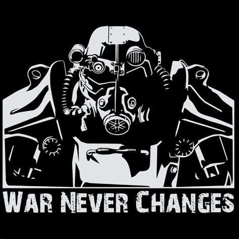 Fallout 3 War Never Changes Art Print By Krakenspirit Society6